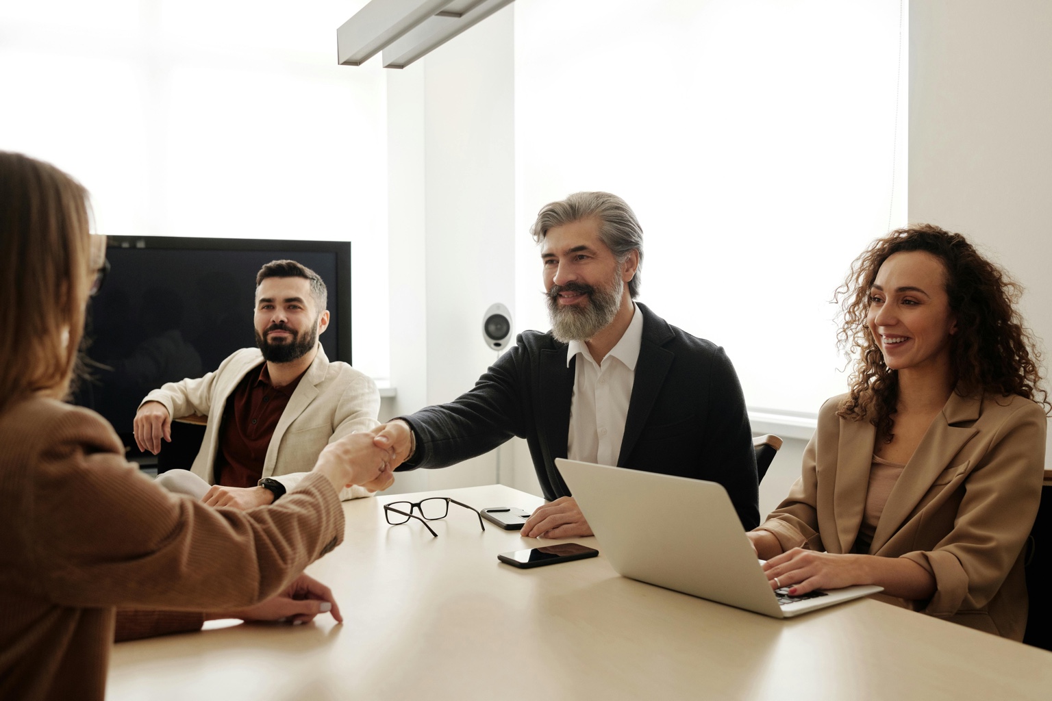 Consulting team at work